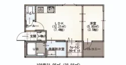 SK Universe　大牟田市大正町 108・208 1LDK