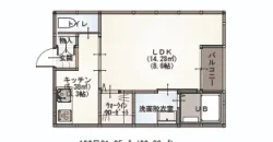 SK Universe　大牟田市大正町 106・206 1K
