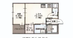 SK Universe　大牟田市大正町 101・201 1LDK